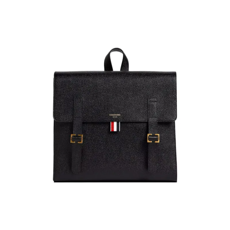THOM BROWNE Rwb Structured Logo Backpack-0