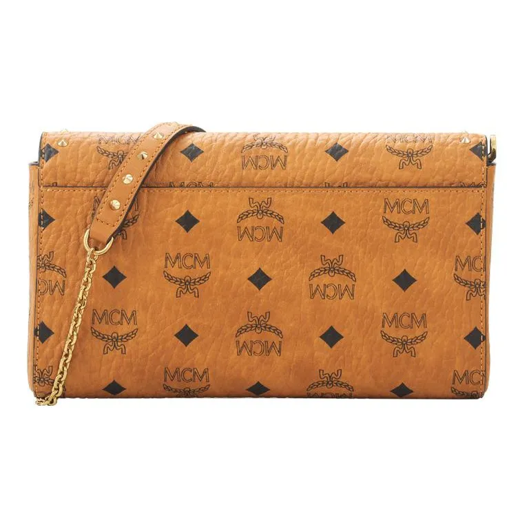 MCM Millie Visetos Crossbody Bags-3