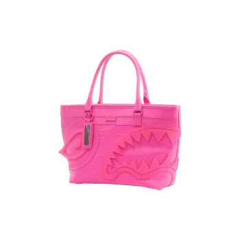 SPRAYGROUND PVC Basket Bag, Shoulder Bag, Handbag Regular Unisex Rose Red