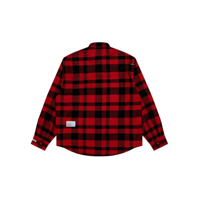 Aape Check pattern Cotton Shirt-5