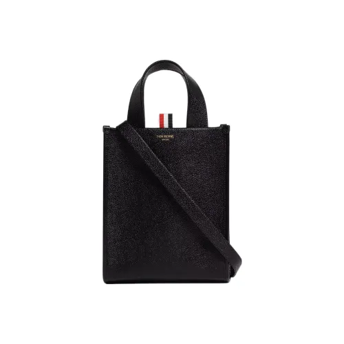 THOM BROWNE Smaller Square Tote Bag