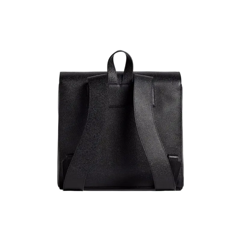 THOM BROWNE Rwb Structured Logo Backpack-1