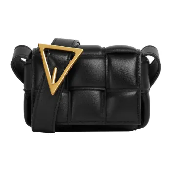 Bottega Veneta Candy Padded Cassette Crossbody Black