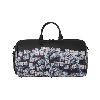 SPRAYGROUND PVC Sneaker Bag Handbags Large Size Unisex Black