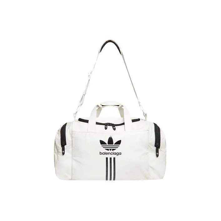 Balenciaga X Adidas Gym Bag White/Black-1