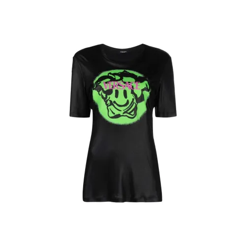 VERSACE T-Shirts Women's Black