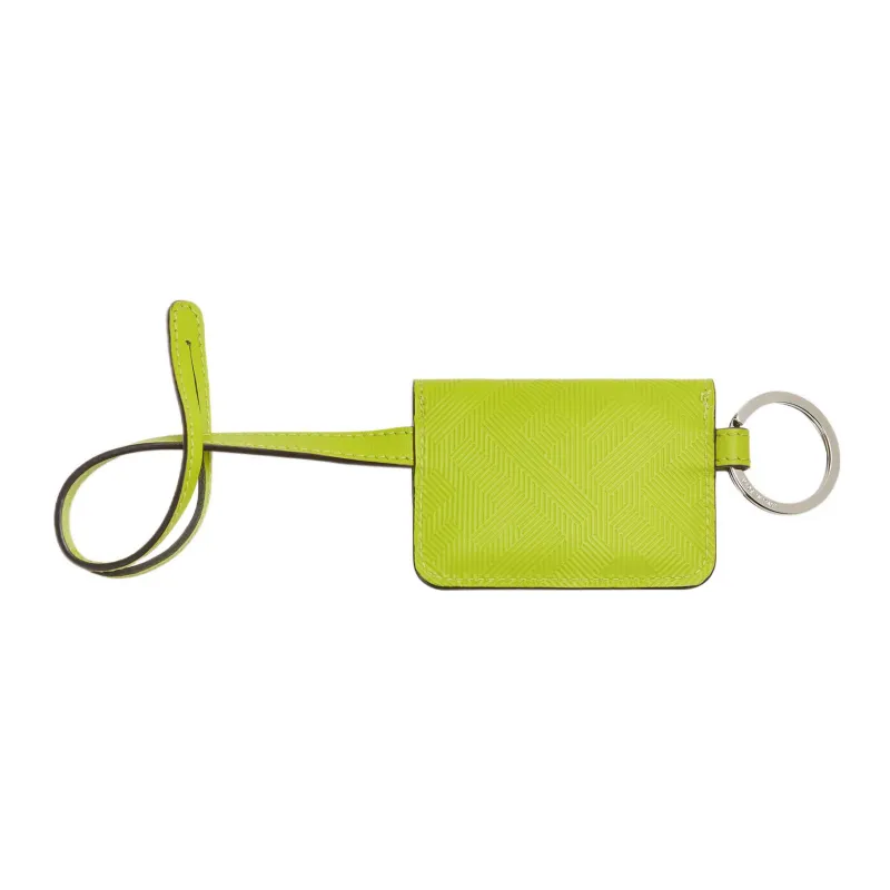 FENDI Baguette Calfskin Coin Purse Men's Sprout Green-1