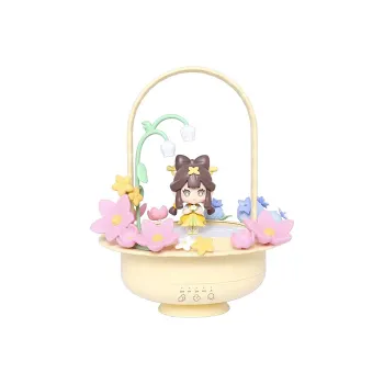 HONOR OF KINGS Cai Wenji Morning Glory Night Light Humidifier IP Merch 29cm Chibi Figures