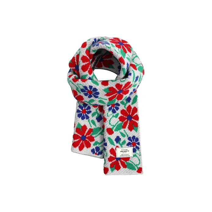 FREE RABBITⅡ Knit Scarves Unisex-1