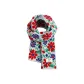 White with Blue Floral
