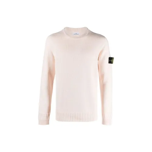 STONE ISLAND Sweaters Men Eggshell White Color