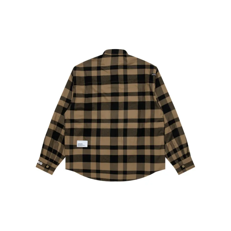 Aape Check pattern Cotton Shirt-1