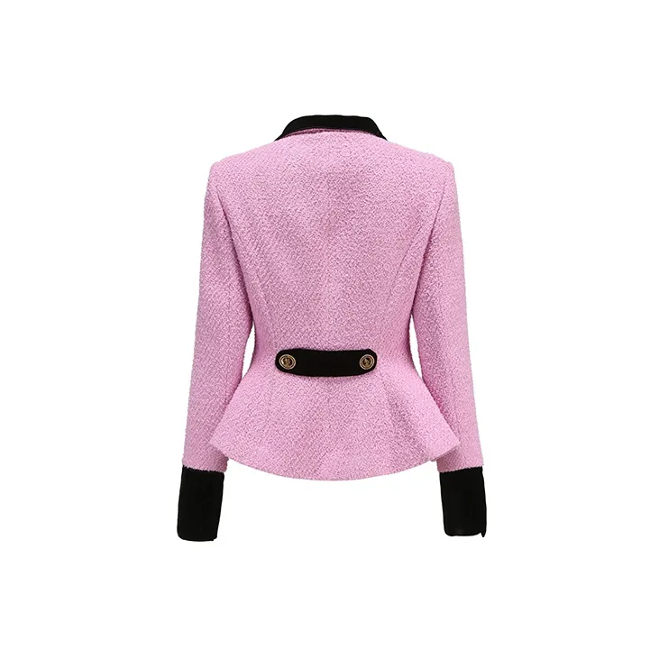 NANA JACQUELINE Business Suits Women's Pink Coat-1