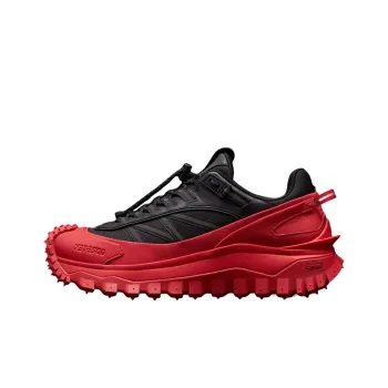 Moncler Trailgrip Gore Tex Black Red