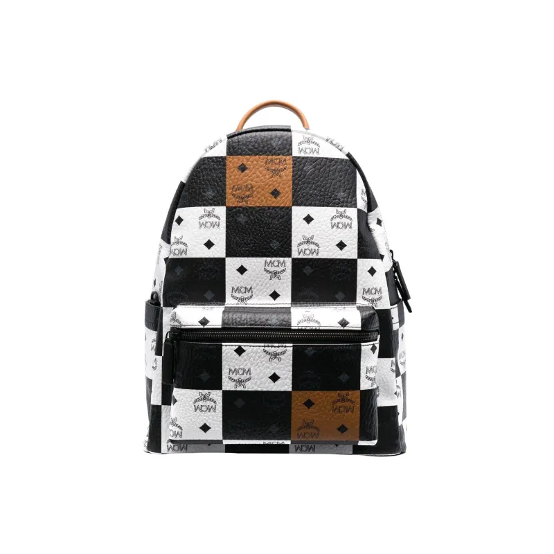 MCM Stark Visetos Backpacks-0