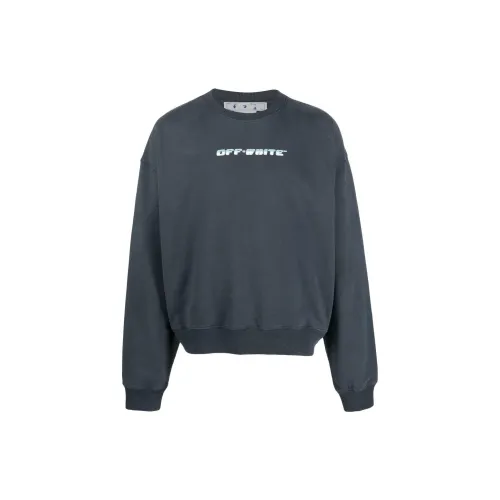 OFF-WHITE Between Arrow Oversized Crewneck 