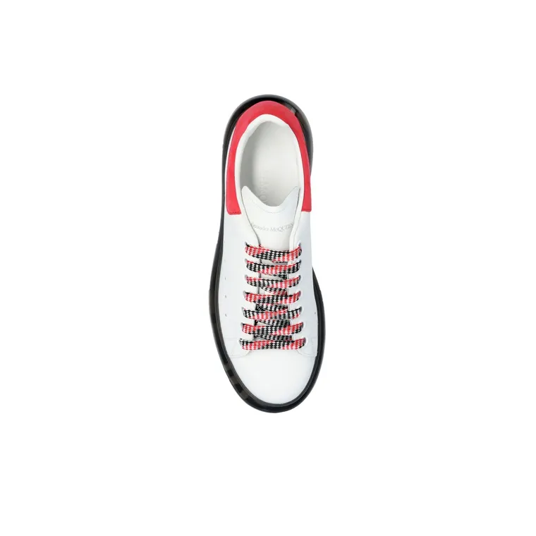 Alexander McQueen Oversized Transparent 'White Red' Women's-3