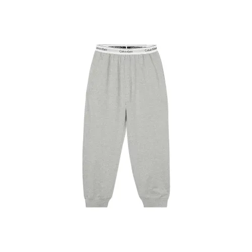 Calvin Klein Knitted Sweatpants Men Light Gray