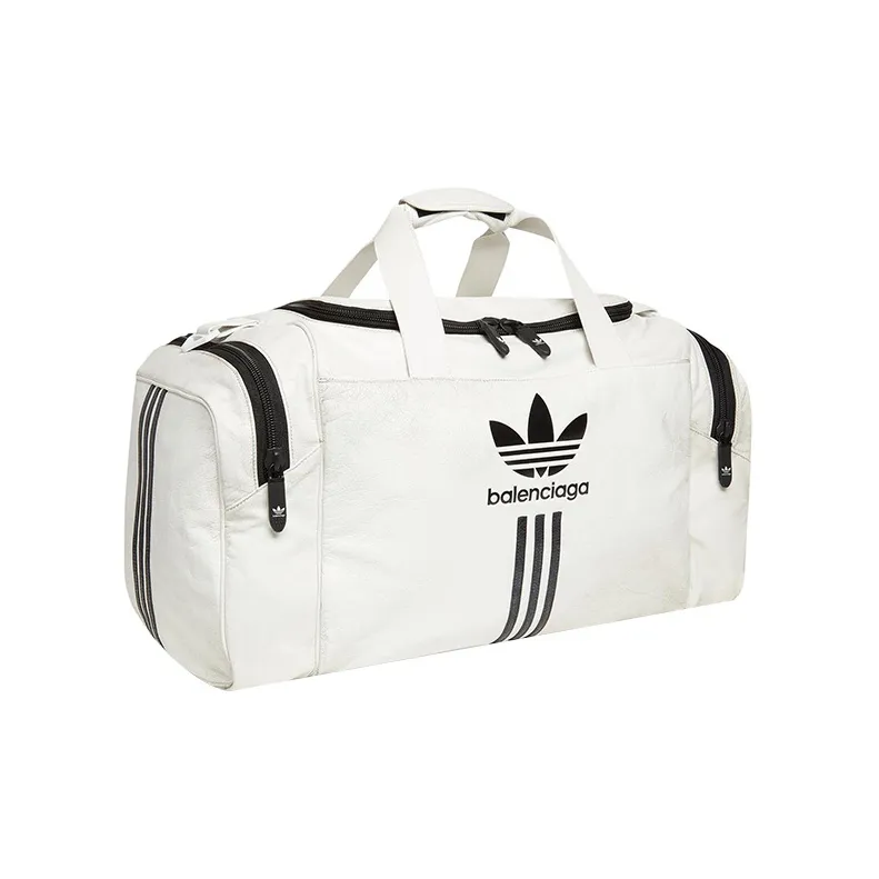 Balenciaga X Adidas Gym Bag White/Black-2