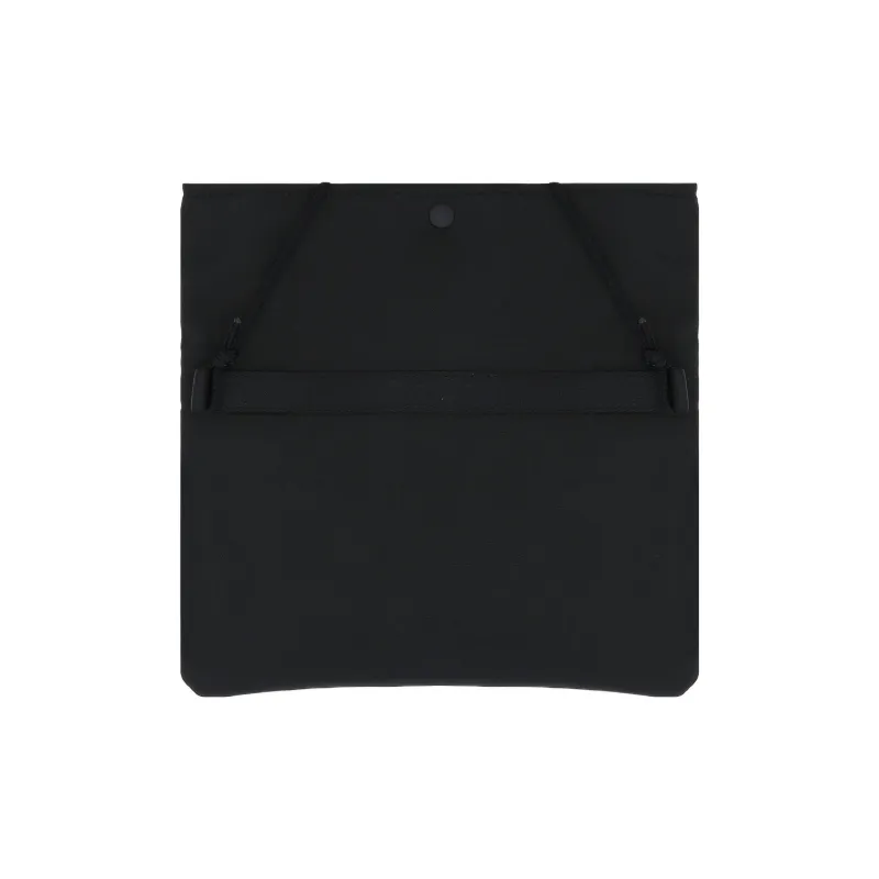 Moncler Anti-Rip Nylon With Fabric Tote Bag Shopping Bag Shoulder Bag Crossbody Bag Regular Unisex Black-2