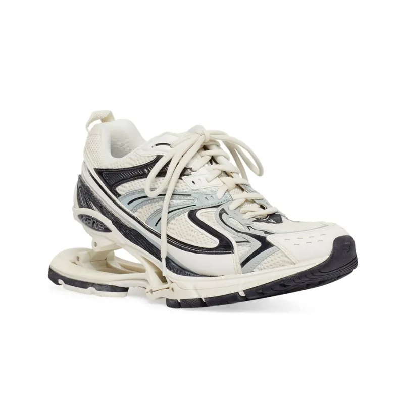 Balenciaga X Pander Sneakers 'White Grey' Women's-2