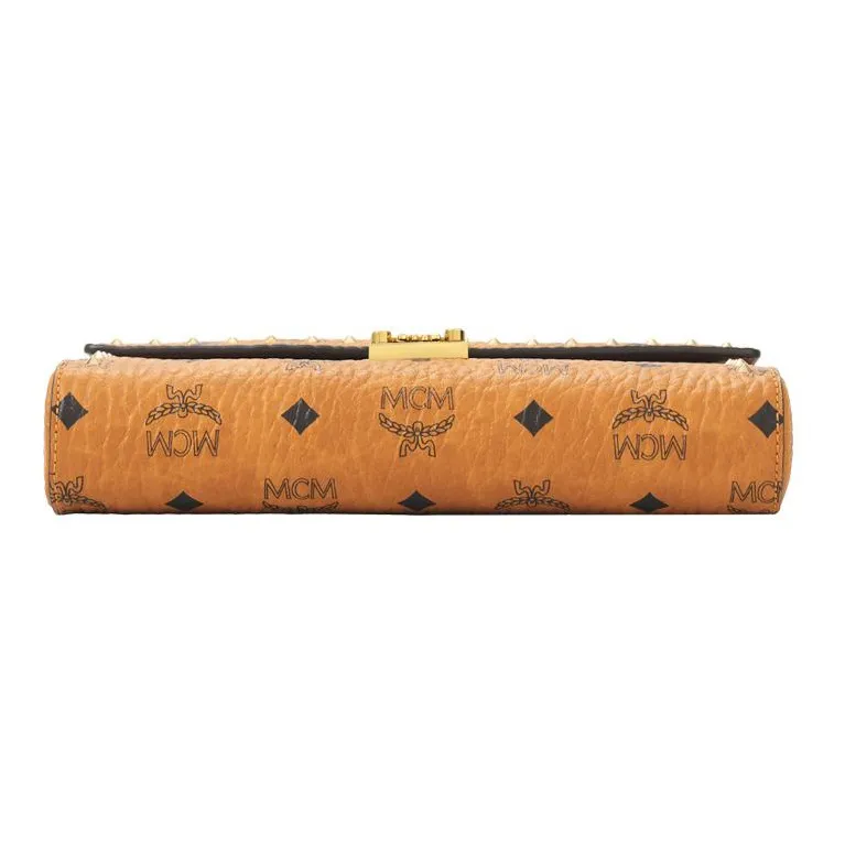 MCM Millie Visetos Crossbody Bags-4