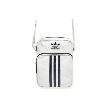 Balenciaga X Adidas Small Crossbody Messenger Bag White/Black