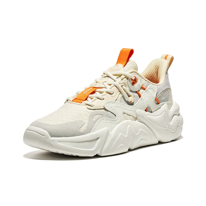 Erke Heaven And Earth Low-Top Sports Casual Shoes Men's White-2