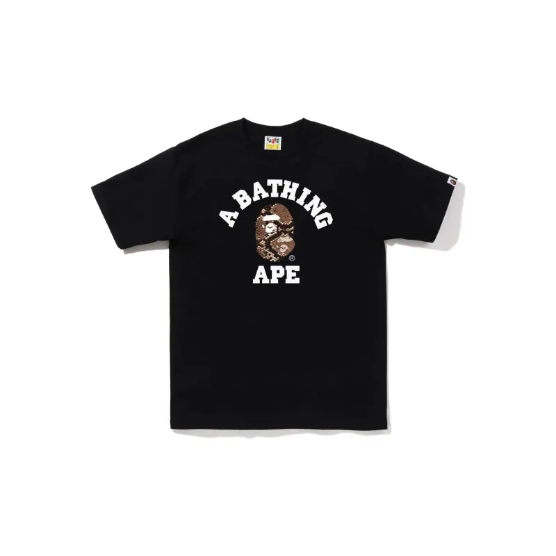 Bape Snake College Tee-2