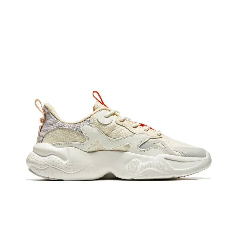 Erke Heaven And Earth Low-Top Sports Casual Shoes Men's White-1