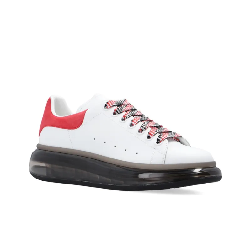 Alexander McQueen Oversized Transparent 'White Red' Women's-1