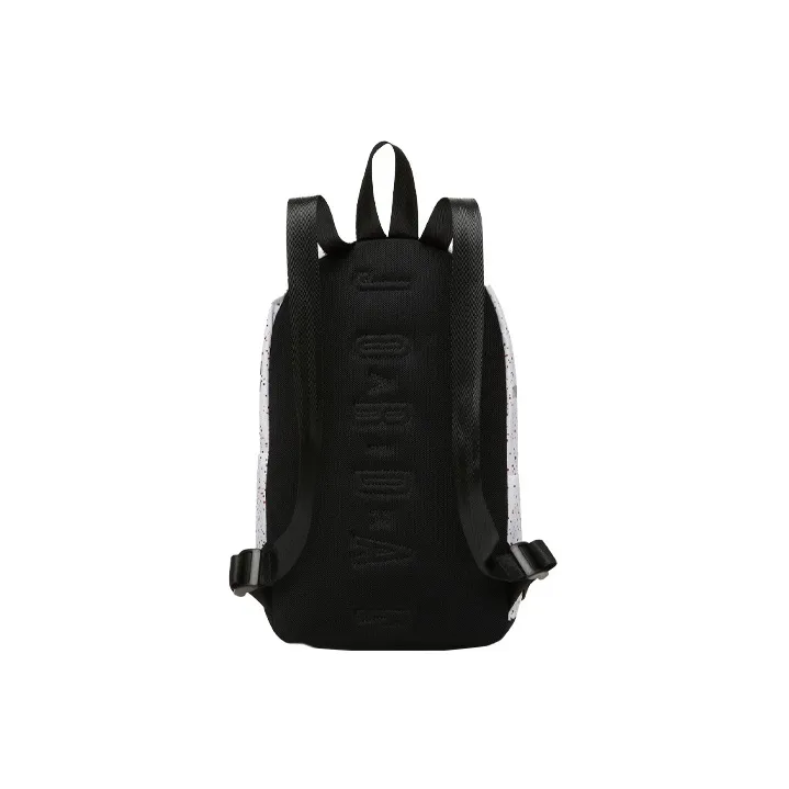Jordan Polyester Backpack Small Size Unisex White-2