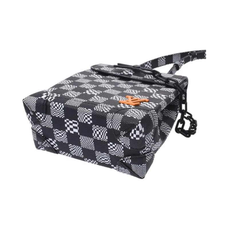 LOUIS VUITTON Steamer Xs Black/White-3
