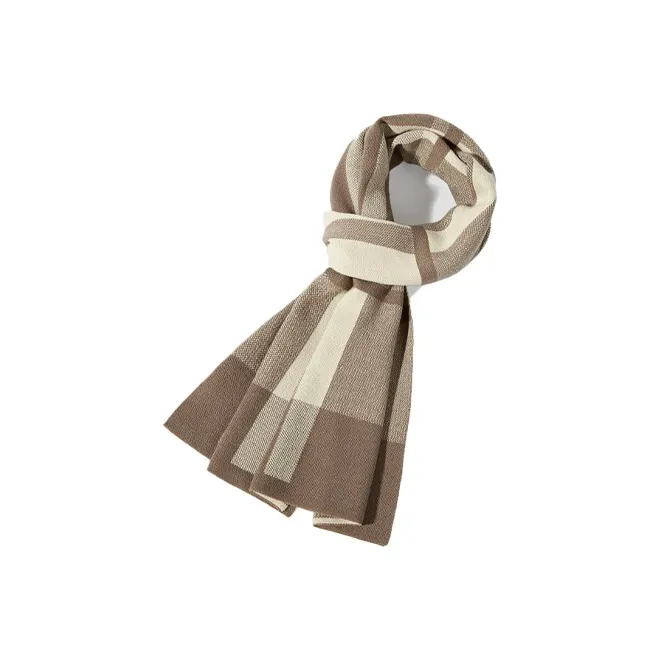 AAJF Polyester Knit Scarves Men's-3