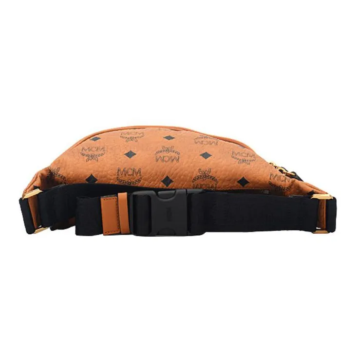 MCM Fursten Belt Bag Visetos Small Cognac-3