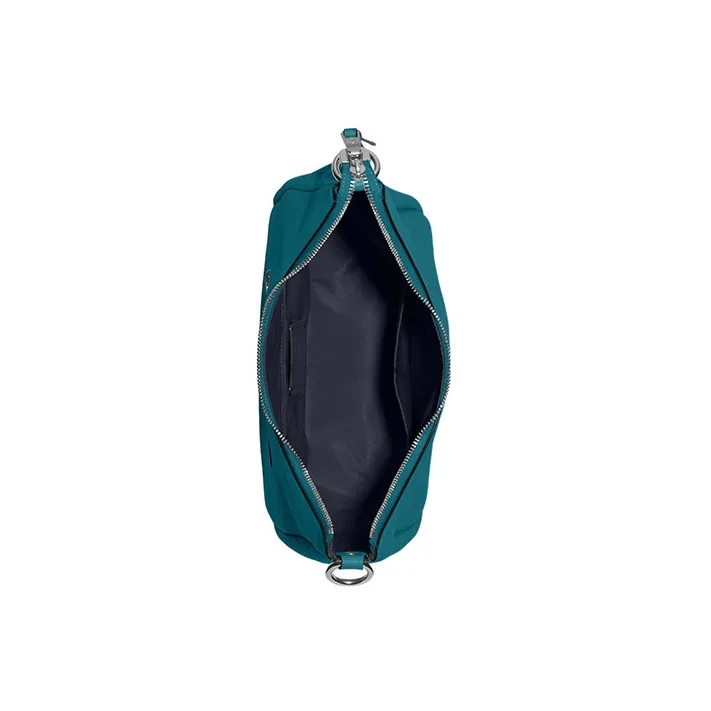 COACH Jules Refined Pebble Leather Handbag, Shoulder Bag, Crossbody Bag Large Size Women's Turquoise-2