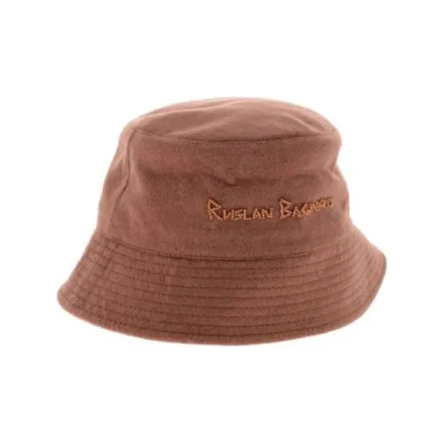 RUSLAN BAGINSKIY Bucket Hats Women's Brown