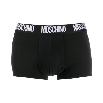 MOSCHINO Logo-Waistband 2-Pack Boxers