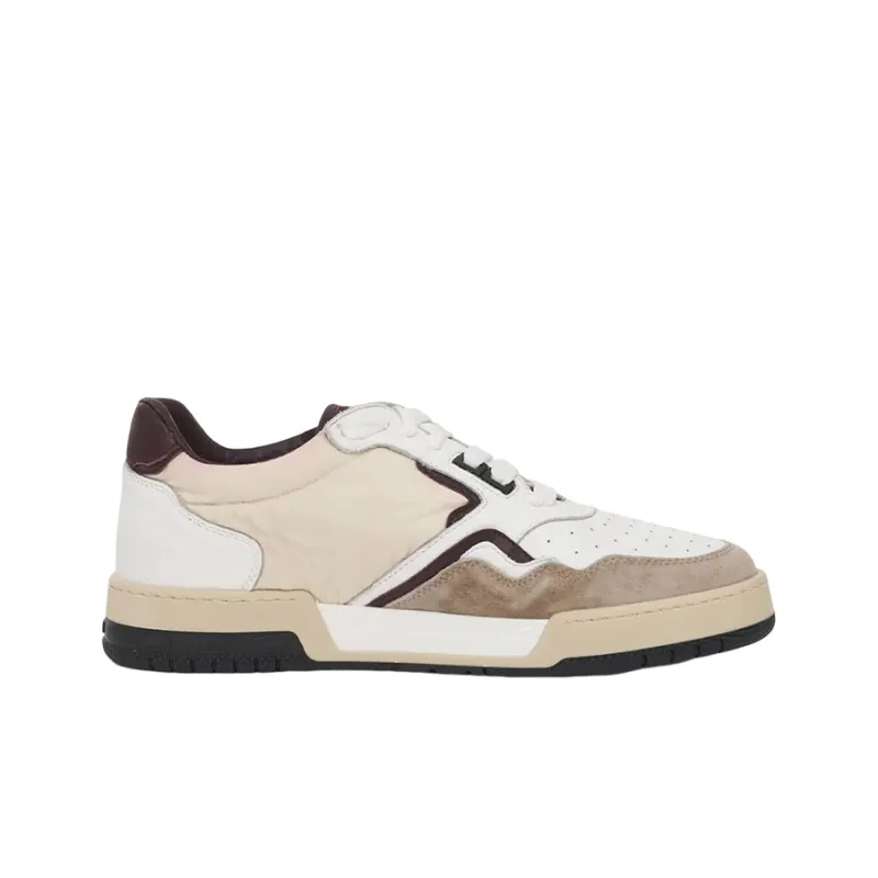 RHUDE Skateboard Shoes Men Low Top Brown-2