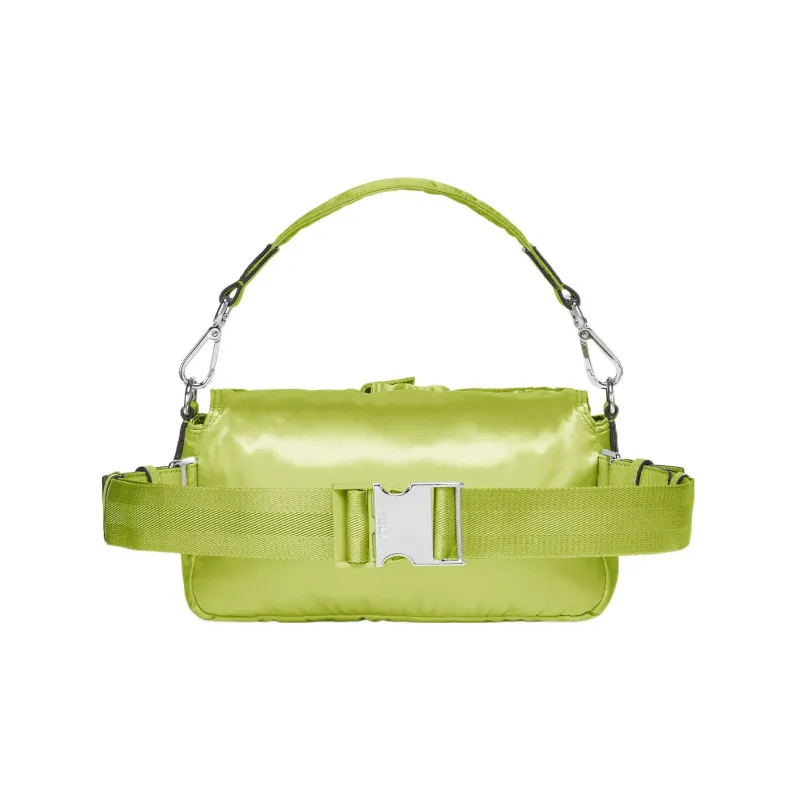 FENDI Baguette Nylon Sling Bag Cell Phone Pouch Handbag Shoulder Bag Crossbody Bag Fanny Pack Men's Sprout Green-2