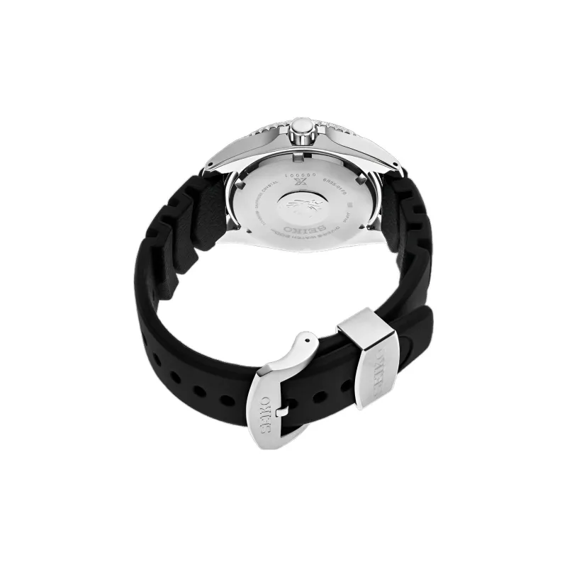 SEIKO Automatic Mechanical Movement Silicone Strap Watch Men's Watch White Dial SPB191J1-3