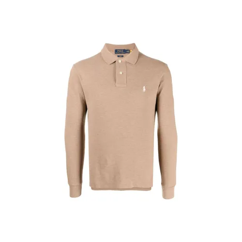 Polo Ralph Lauren Polo Shirts Men Beige