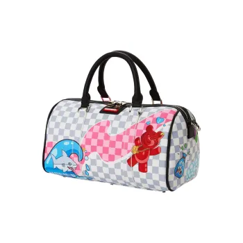SPRAYGROUND PVC Carry on Bag Travel Bag Handbag Medium Size Unisex Multicolor