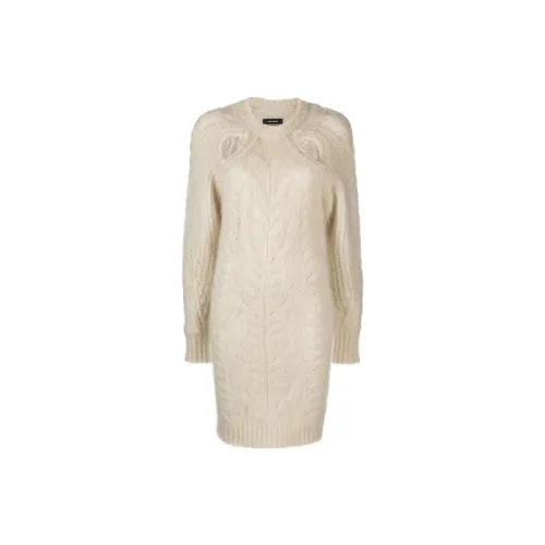 ISABEL MARANT Long-Sleeved Dresses Women's Beige