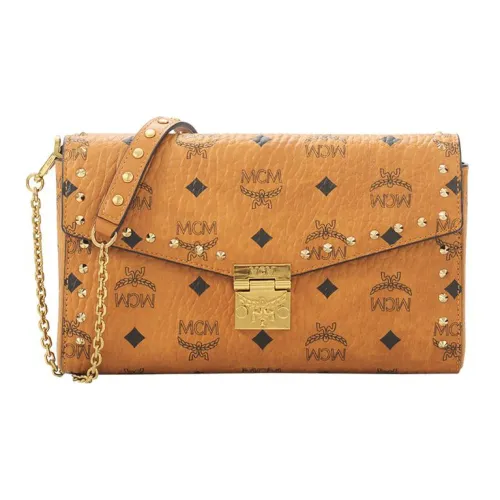 MCM Millie Visetos Crossbody Bags