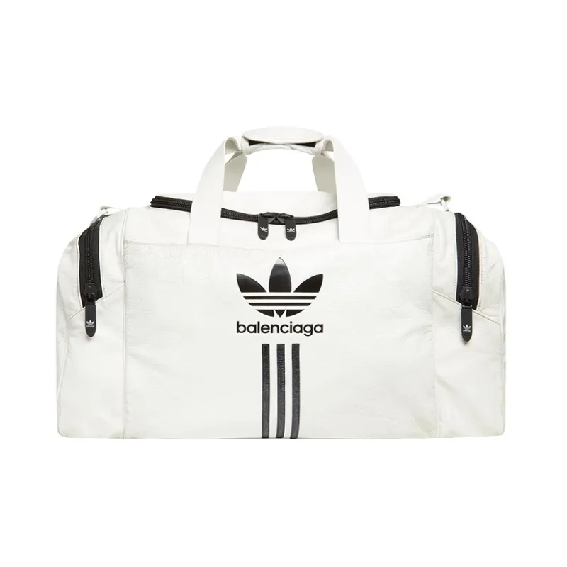 Balenciaga X Adidas Gym Bag White/Black-0