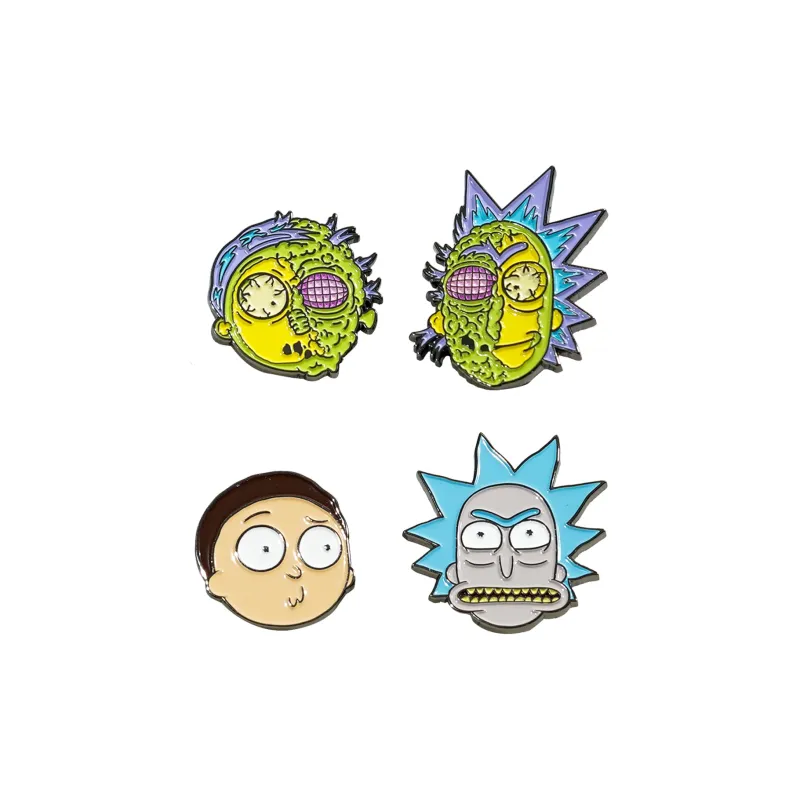 SOAP STUDIO Rick And Morty, Alloy Badges-1