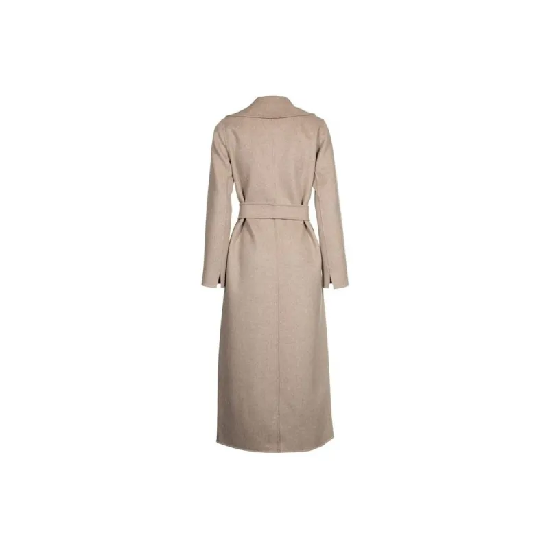 'S MAX MARA Poldo Straight Hem Belted Coat-1