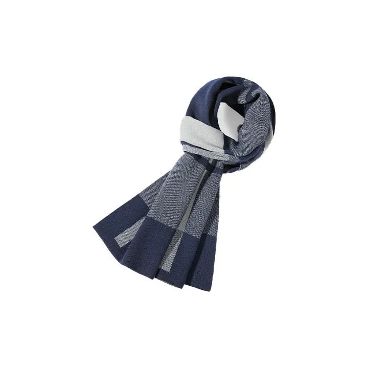 AAJF Polyester Knit Scarves Men's-1