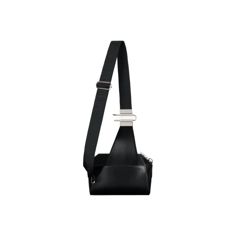 GIVENCHY Antigona Calfskin Shoulder Bag Crossbody Bag Small Size Men's Black-2